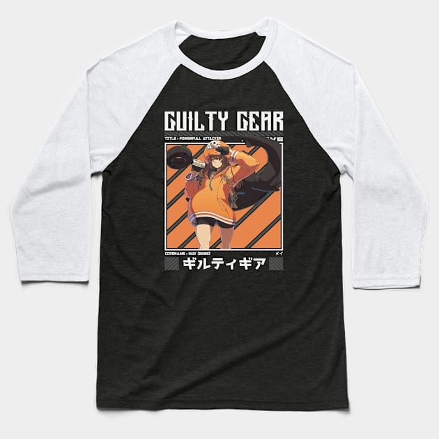 May - Guilty Gear Strive Baseball T-Shirt by Arestration